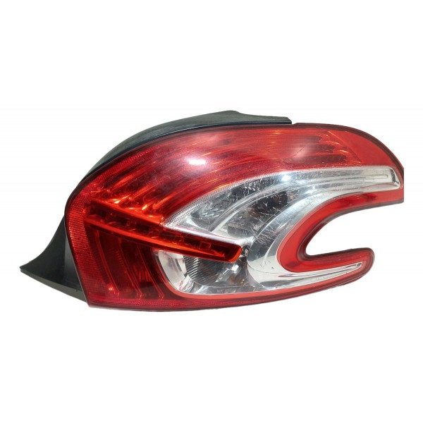 Lanterna Traseira Direita Peugeot 208 2014 Allure  Direito Vermelho