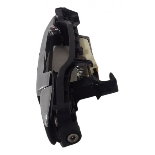 Maçaneta Externa Traseira Esquerda Mercedes Benz E320 1997 - Preto Com Prata - Traseira