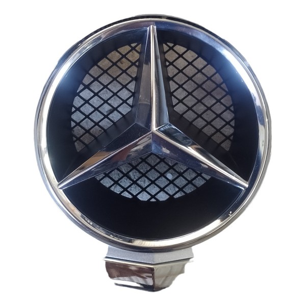 Grade Dianteira Emblema Mercedes Benz B200 B180 C180 C200   Prata 0172
