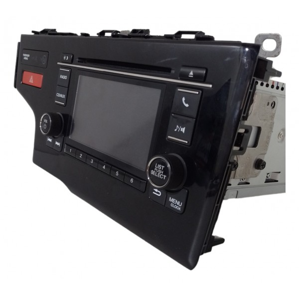 Central Rádio Multimidia Honda New Fit 1.5 2015 2016 2017  Preto