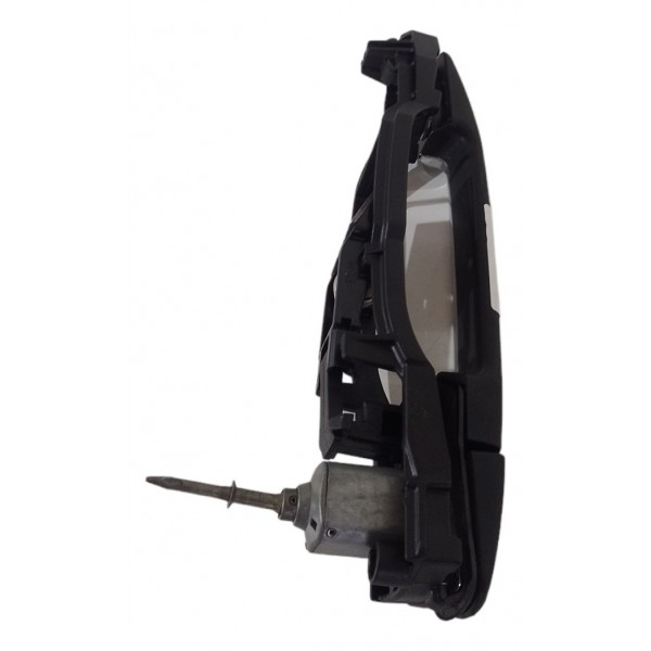 Maçaneta Externa Dianteira Esquerda Mercedes Benz E320 1997 Dianteira Preta Com Prata