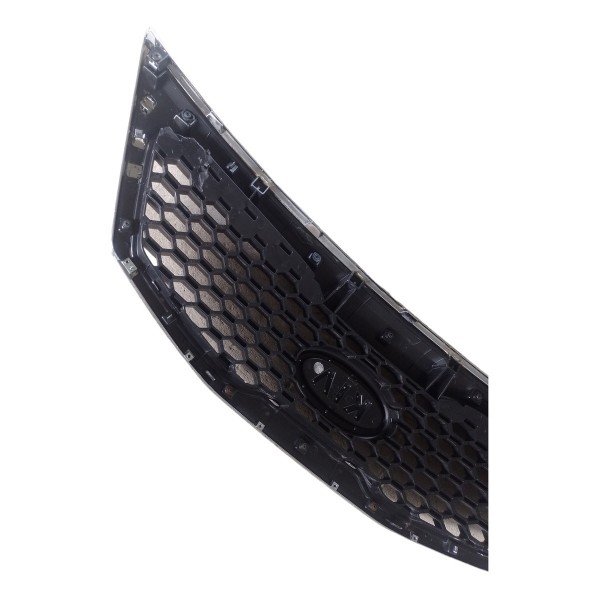 Grade Parachoque Dianteiro Kia Sorento 2010 2011 2012 2013 Preto Prata