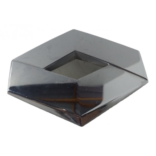 Emblema Símbolo Renault Tampa Traseira Sandero Logan Clio Prata