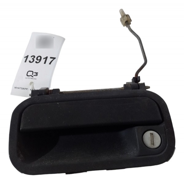 Maçaneta Externa Dianteira Esquerda Chevrolet Corsa 2002 03 Preto Dianteira/traseira