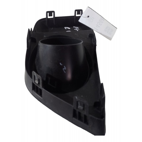 Moldura Farol Milha Esquerdo Honda Fit 1.5 2016 2017 2018 Preto Esquerdo