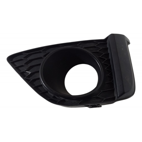 Moldura Farol Milha Esquerdo Honda Fit 1.5 2016 2017 2018 Preto Esquerdo