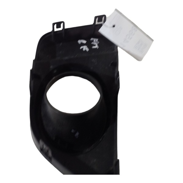 Moldura Farol Milha Esquerdo Honda Fit 1.5 2016 2017 2018 Preto Esquerdo