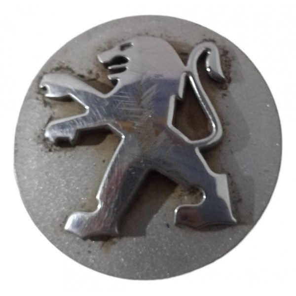 Calota Central Miolo Tampa Roda Peugeot 206 207 307 208 408 Prata