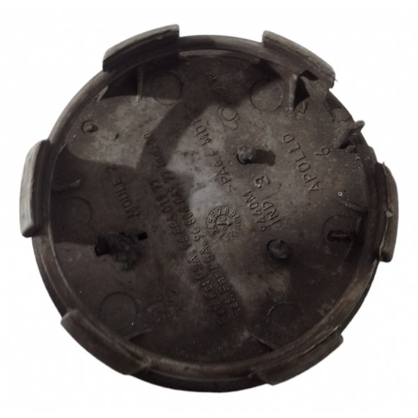 Calota Central Miolo Tampa Roda Peugeot 206 207 307 208 408 Prata