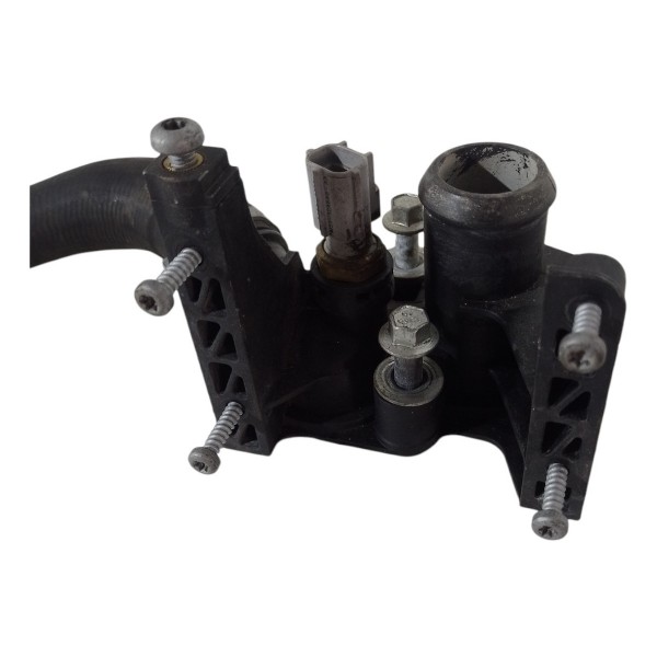 Flange Carcaça Válvula Termostática Ford New Fiesta 2016 17