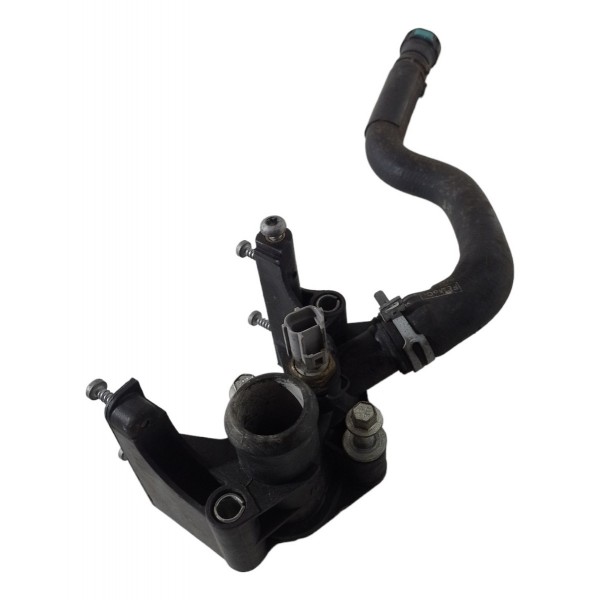 Flange Carcaça Válvula Termostática Ford New Fiesta 2016 17