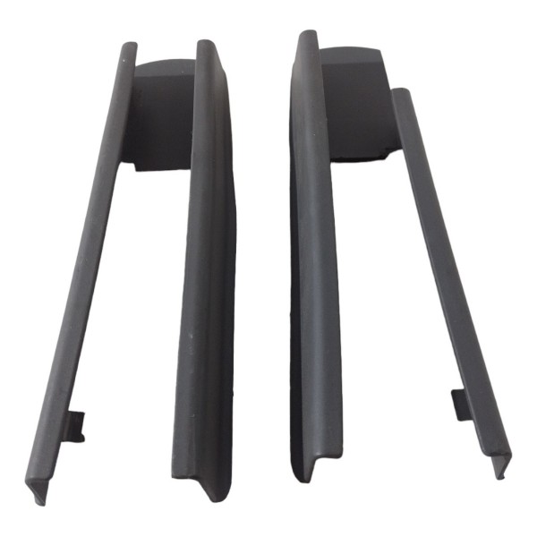 Par Acabamento Trilho Banco Dianteiro Nissan Sentra 2012 13 Preta