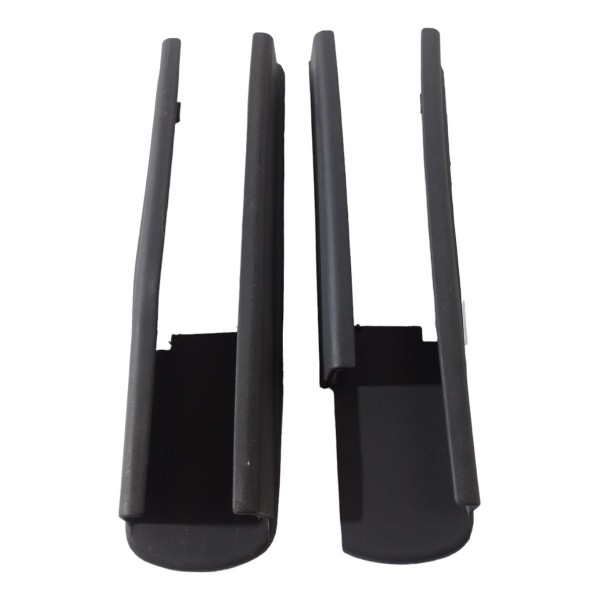 Par Acabamento Trilho Banco Dianteiro Nissan Sentra 2012 13 Preta