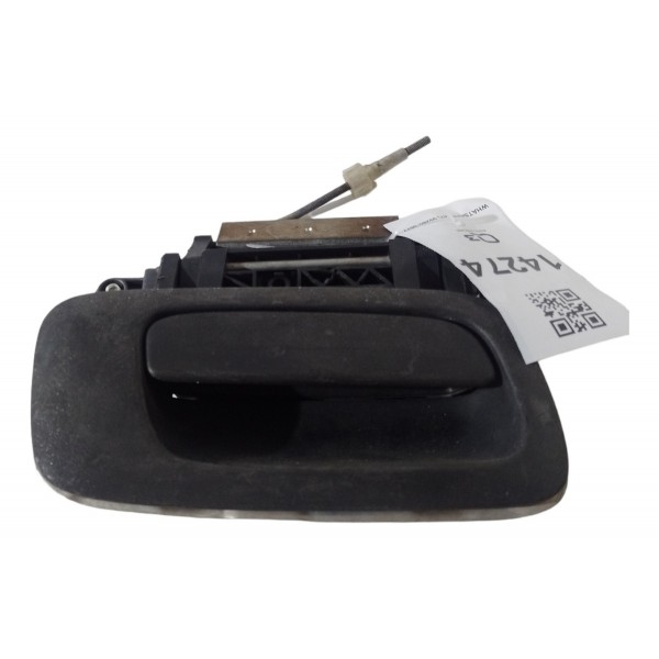 Maçaneta Externa Traseira Direita Chevrolet Zafira 2.0 2002 - Preto - Dianteira/traseira