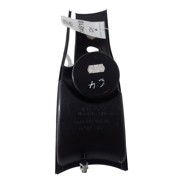 Acabamento Porta Copo Console Central Citroen C4 2012 2013 Preto