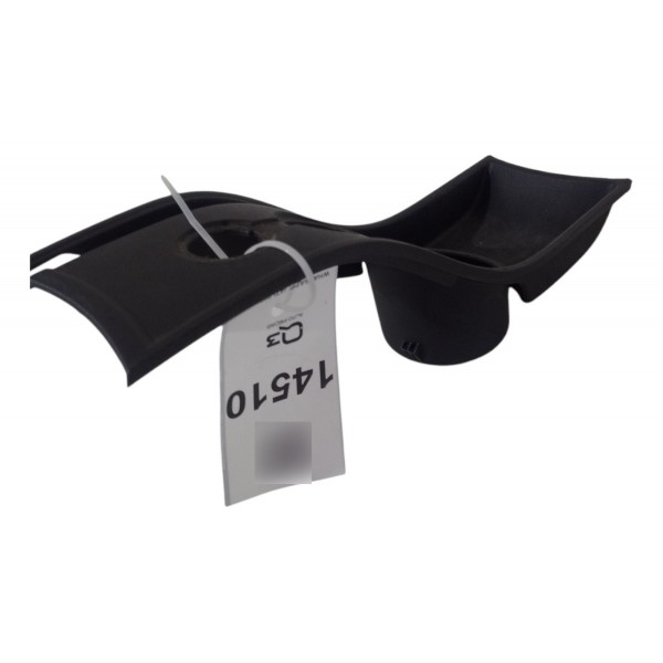Acabamento Porta Copo Console Central Citroen C4 2012 2013 Preto
