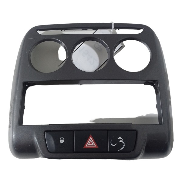 Moldura Radio Comando Ar Pisca Alerta Painel Central C3 2015