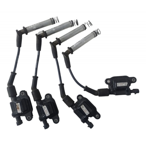 Jogo Bobina Ignição Cabo Vela Chevrolet Prisma 1.4 2016 2018