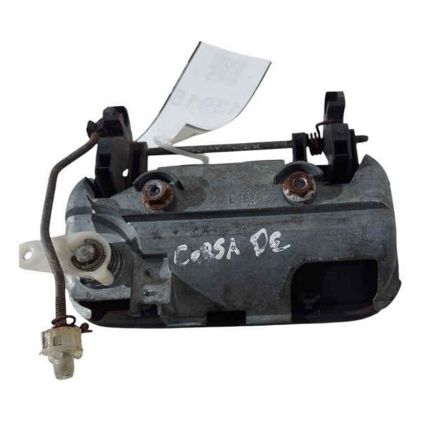 Maçaneta Externa Dianteira Esquerda Chevrolet Corsa 2004 05 - Preto - Dianteira/traseira