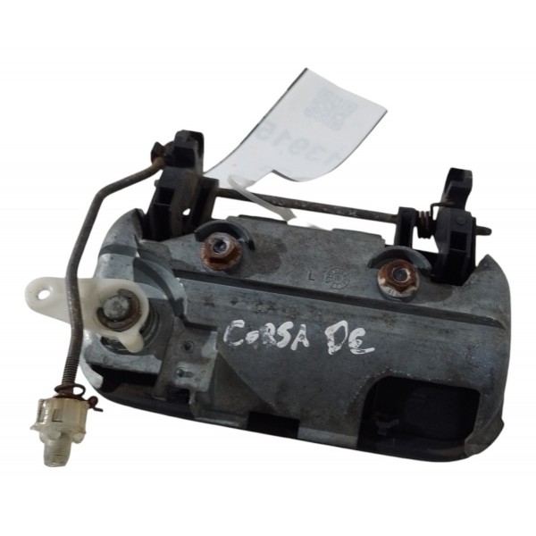 Maçaneta Externa Dianteira Esquerda Chevrolet Corsa 2004 05 - Preto - Dianteira/traseira