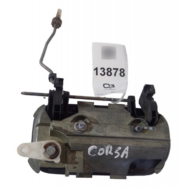 Maçaneta Externa Dianteira Esquerda Chevrolet Corsa 2002 03  Preto Dianteira