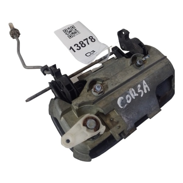 Maçaneta Externa Dianteira Esquerda Chevrolet Corsa 2002 03  Preto Dianteira