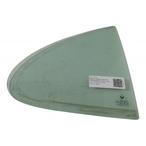 Vidro Fixo Vigia Traseiro Direito Renault Megane 2003 04 05