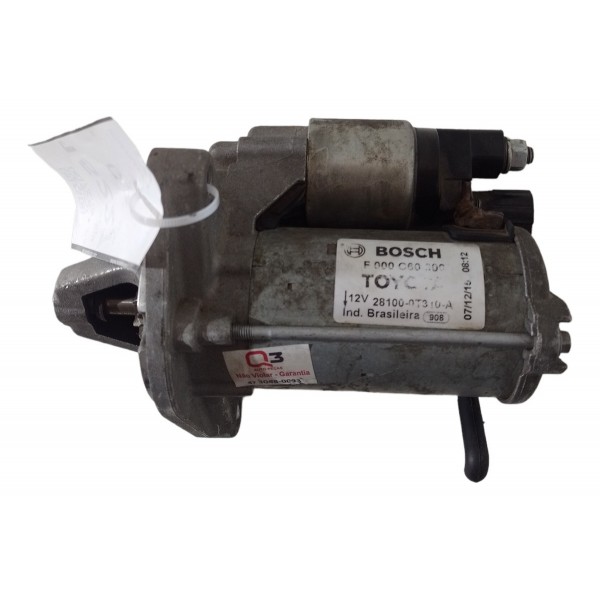 Motor Arranque Toyota Corolla Gli 1.8 16v Aut. 2016 2017