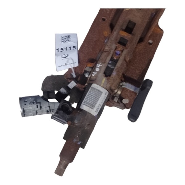 Coluna Direção C/ Comutador Ignição Peugeot 407 2.0 2007 08