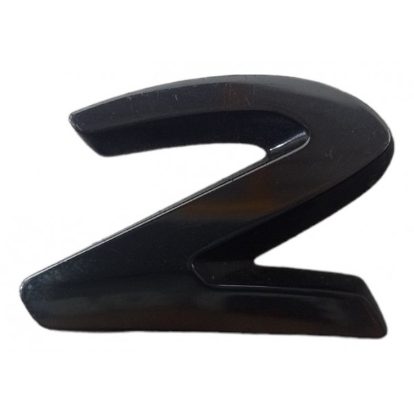 Emblema Letreiro 208 Traseiro Peugeot 208 2013 14 15 16 17  Prata