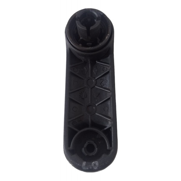 Manivela Alavanca Vidro Traseiro Renault Symbol 2010 2011 12 Preto