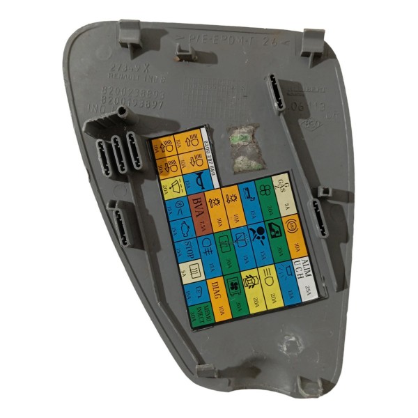 Acabamento Tampa Fusível Painel Esquerdo Renault Clio 2008