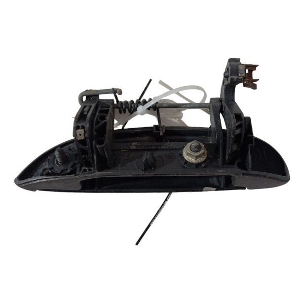 Maçaneta Externa Dianteira Direita Renault Clio 1.6 2008 09 Preto Dianteira