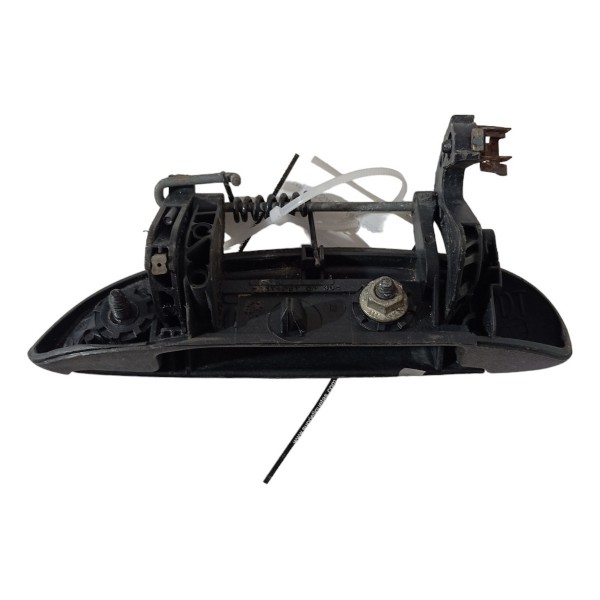 Maçaneta Externa Dianteira Direita Renault Clio 1.6 2008 09 Preto Dianteira