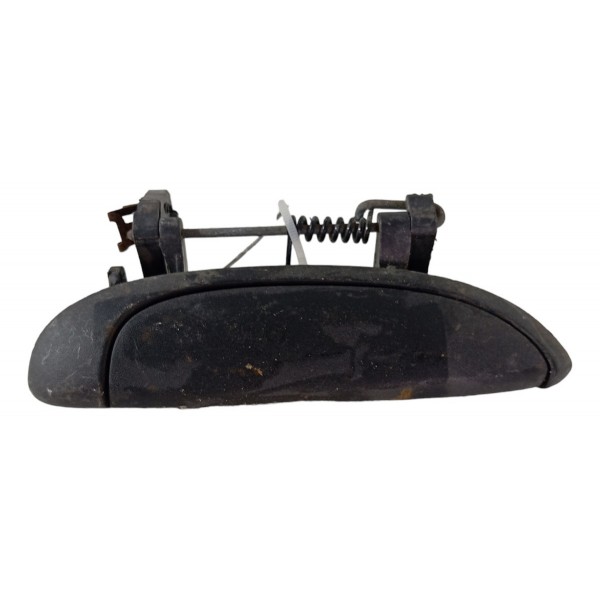 Maçaneta Externa Dianteira Direita Renault Clio 1.6 2008 09 Preto Dianteira