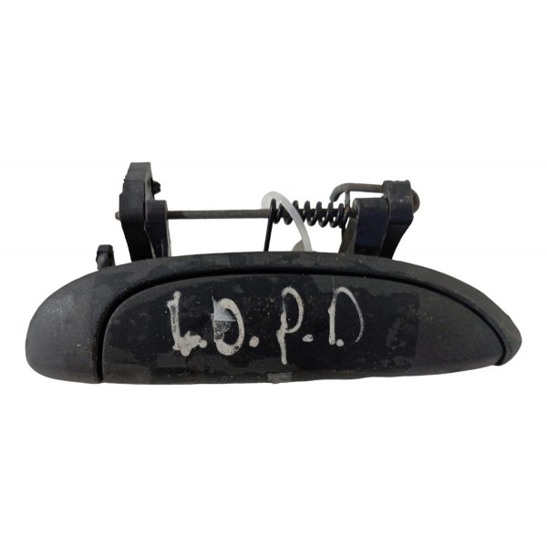 Maçaneta Externa Traseira Direita Renault Clio 1.0 2002 2003 Preto Traseira