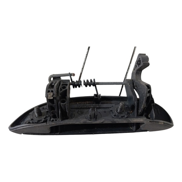 Maçaneta Externa Traseira Direita Renault Clio 1.0 2002 2003 Preto Traseira