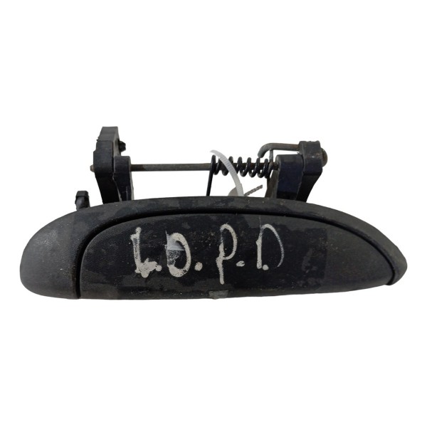 Maçaneta Externa Traseira Direita Renault Clio 1.0 2002 2003 Preto Traseira