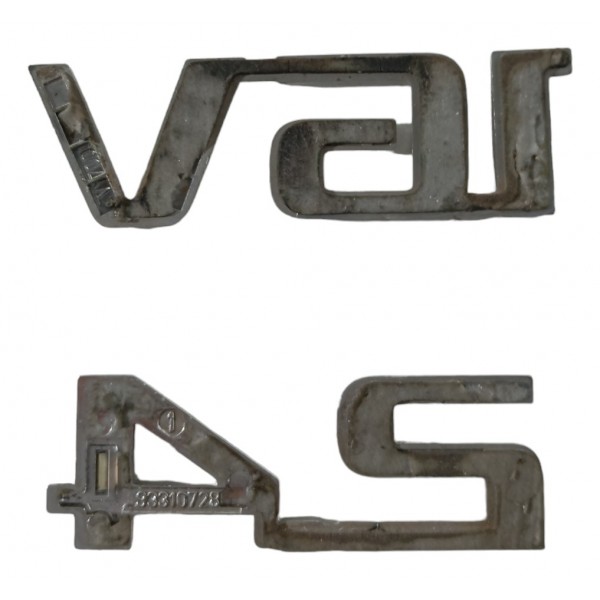 Emblema Letreiro 2.4 16v Tampa Traseira Gm Vectra 2007 2008 Prata