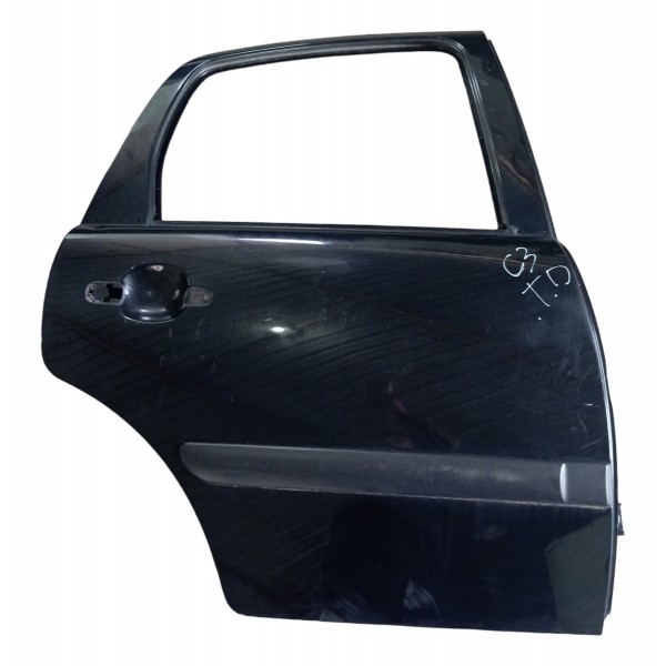 Porta Traseira Direita Citroen C3 2008 2009 2010 2011 2012 - Traseira - Direito - Preto