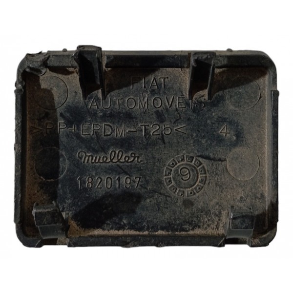 Tampa Moldura Acabamento Painel Fiat Uno 2000 2001 2002 2003 0163 Preto