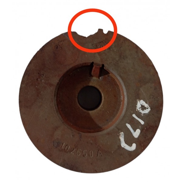 Engrenagem Virabrequim Renault Clio 1.0 16v 2008 09 10 11 12