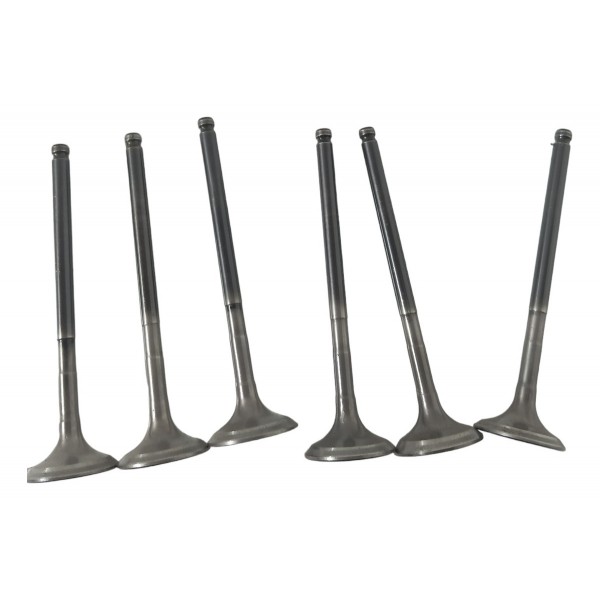 Kit Válvula Comando Escape Cabeçote Chery Qq 1.0 3cc 2016 17