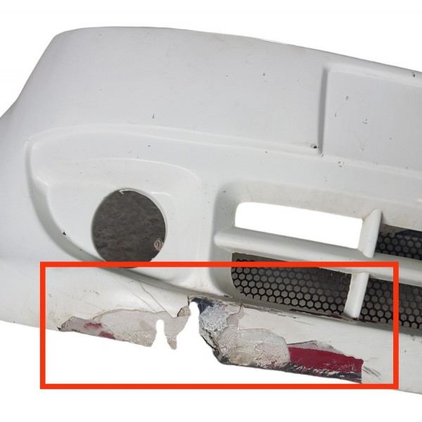 Parachoque Dianteiro Chery Face 2011 2012 2013 2014 2015  Branco