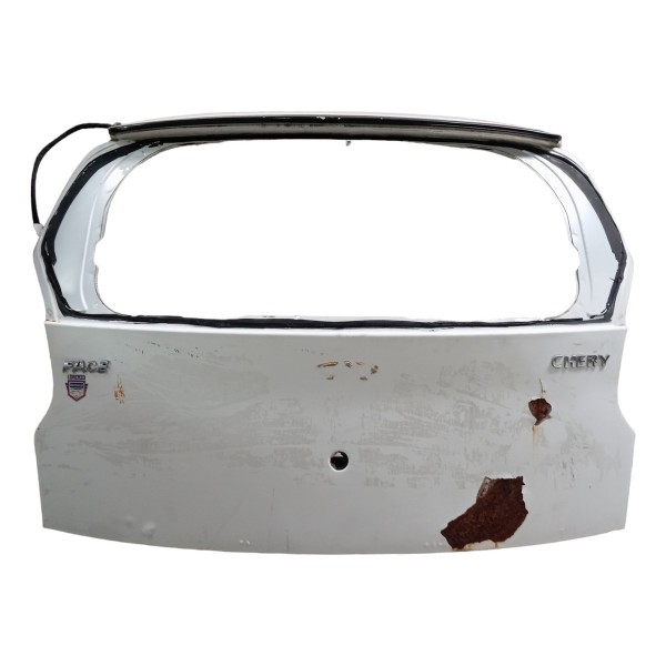 Tampa Traseira Porta Malas Chery Face 2012 2013 2014 2015 Branco