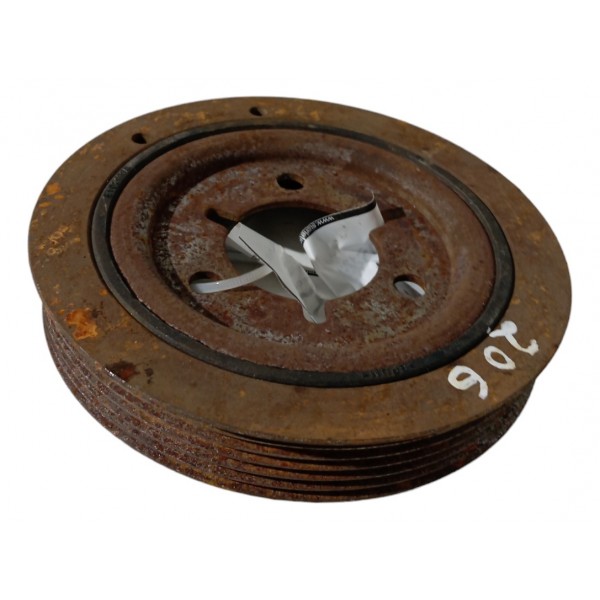 Polia Virabrequim Peugeot 206 2003 2004 2005 2006 2007 2008