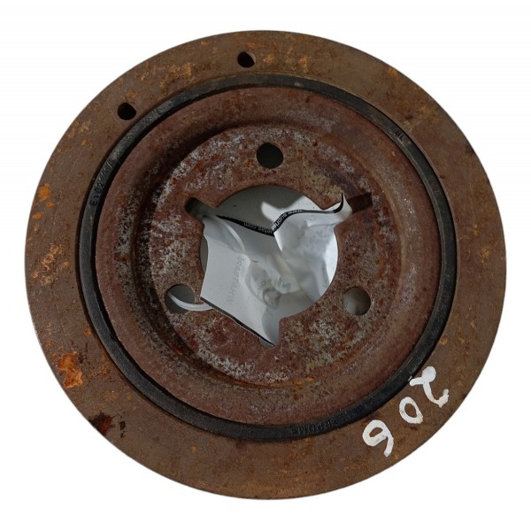 Polia Virabrequim Peugeot 206 2003 2004 2005 2006 2007 2008