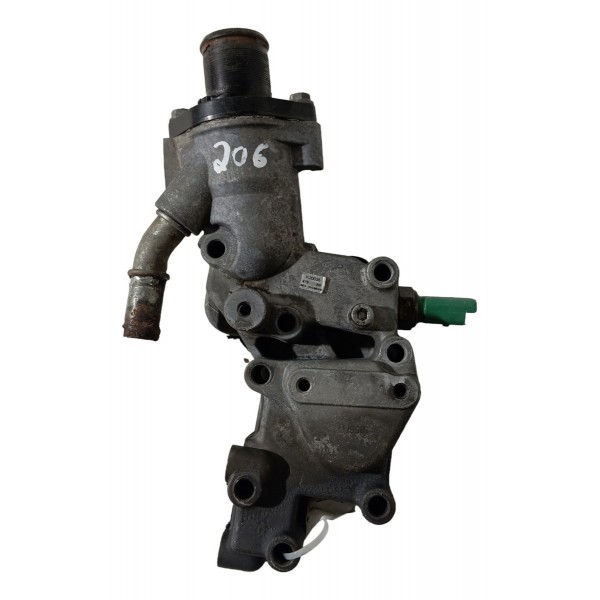 Carcaça Válvula Termostática Peugeot 206 2003 2004 2005 2006