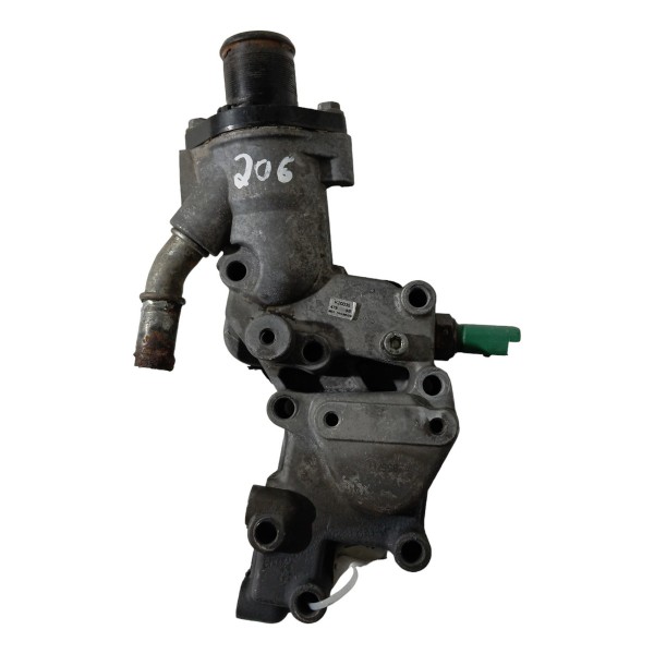 Carcaça Válvula Termostática Peugeot 206 2003 2004 2005 2006