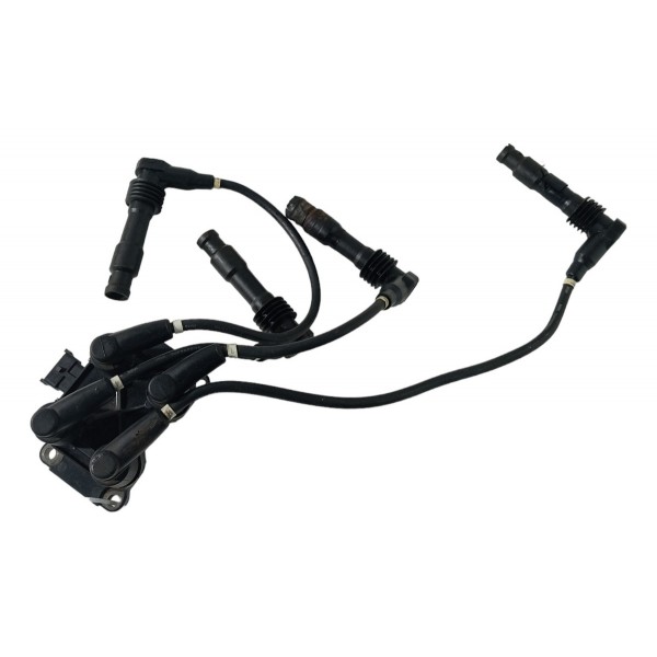 Bobina Ignição C/cabos Vela Chevrolet Vectra Astra 2.4 2007 Preto